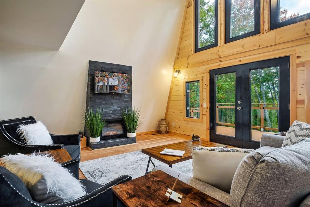 הוילה Secluded Mtn View New! 10 Mins To Gatlinburg Or Park מראה חיצוני תמונה