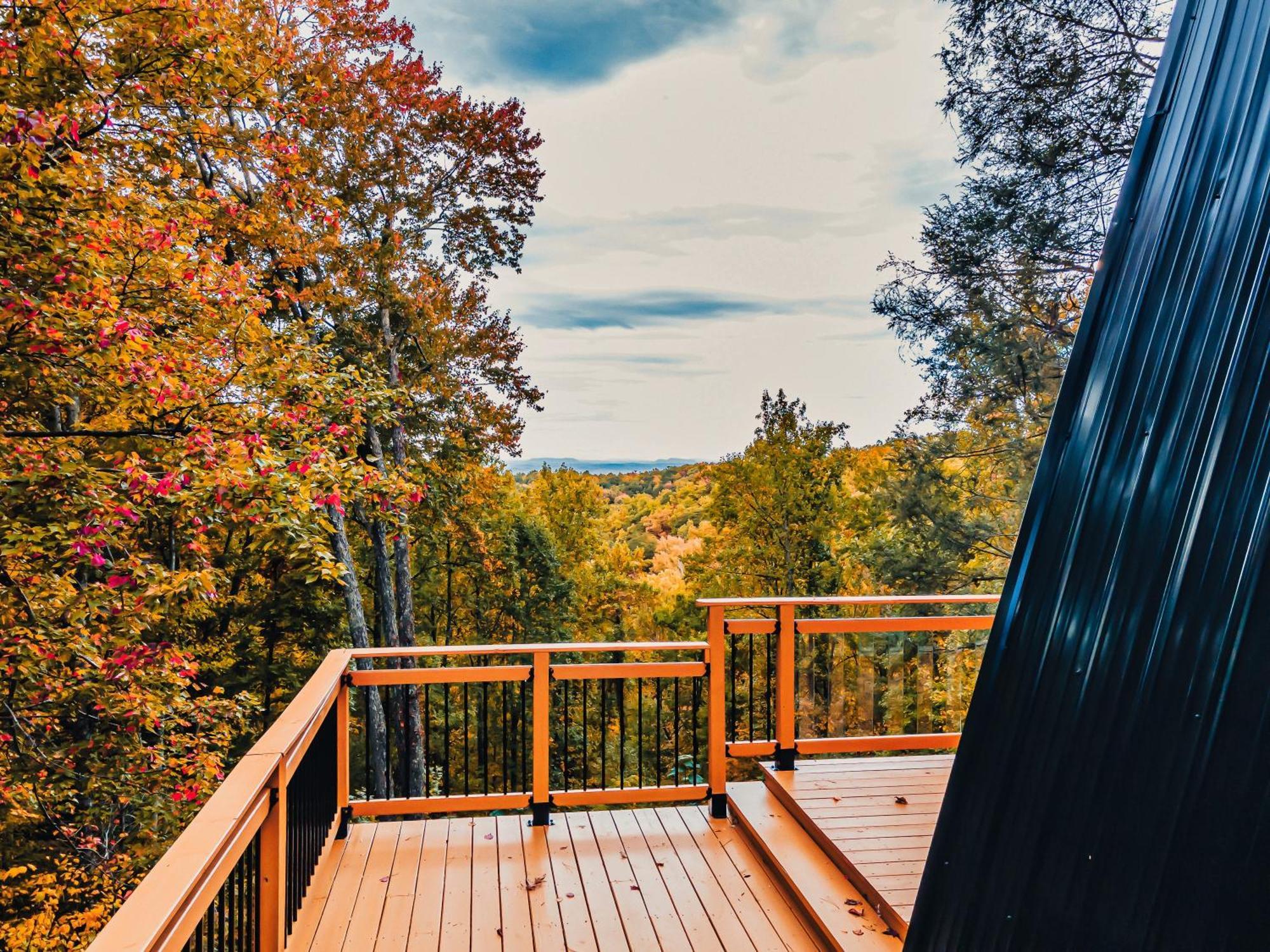הוילה Secluded Mtn View New! 10 Mins To Gatlinburg Or Park מראה חיצוני תמונה